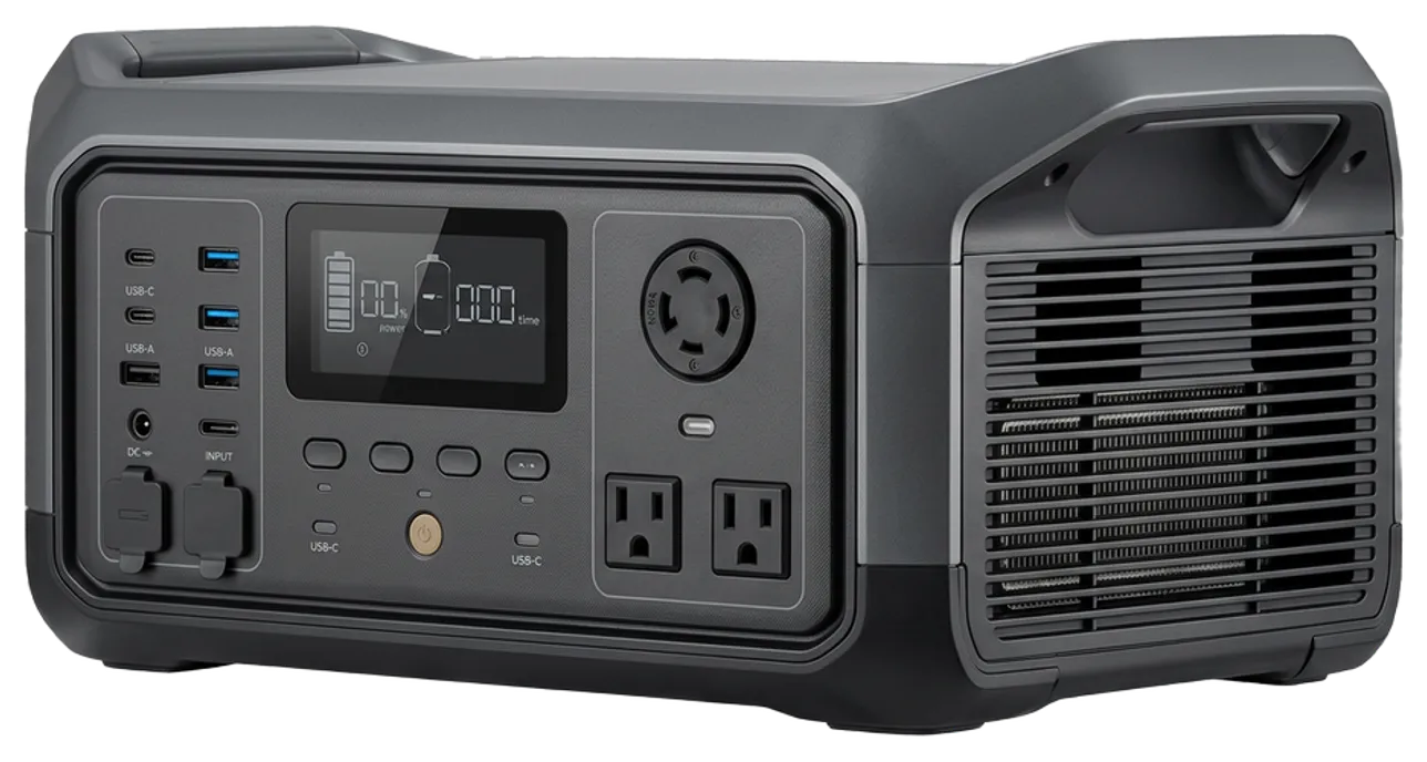 EcoFlow Delta Pro 3 portable power station with LiFePO4 battery and split-phase output